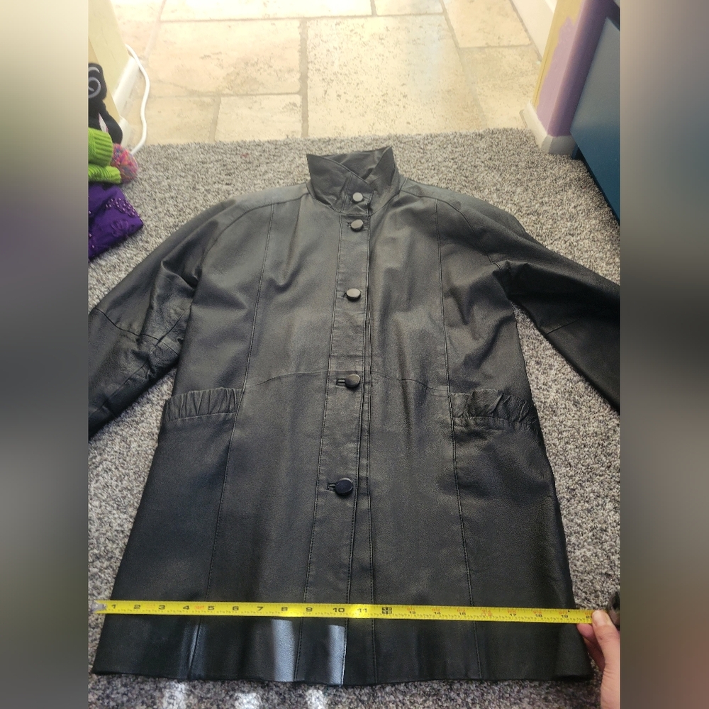 Black Leather Jacket - Picture 9 of 13